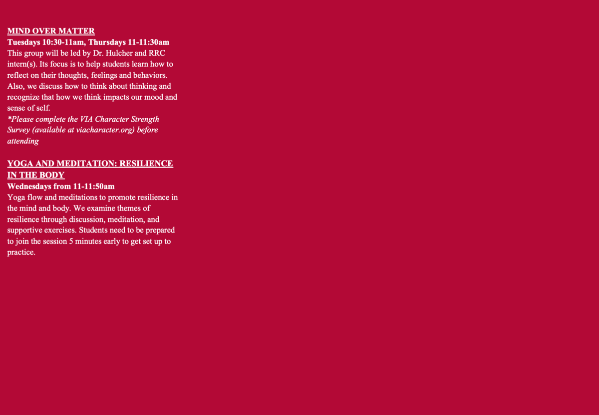 RRC Brochure | Tuttleman Counseling Services